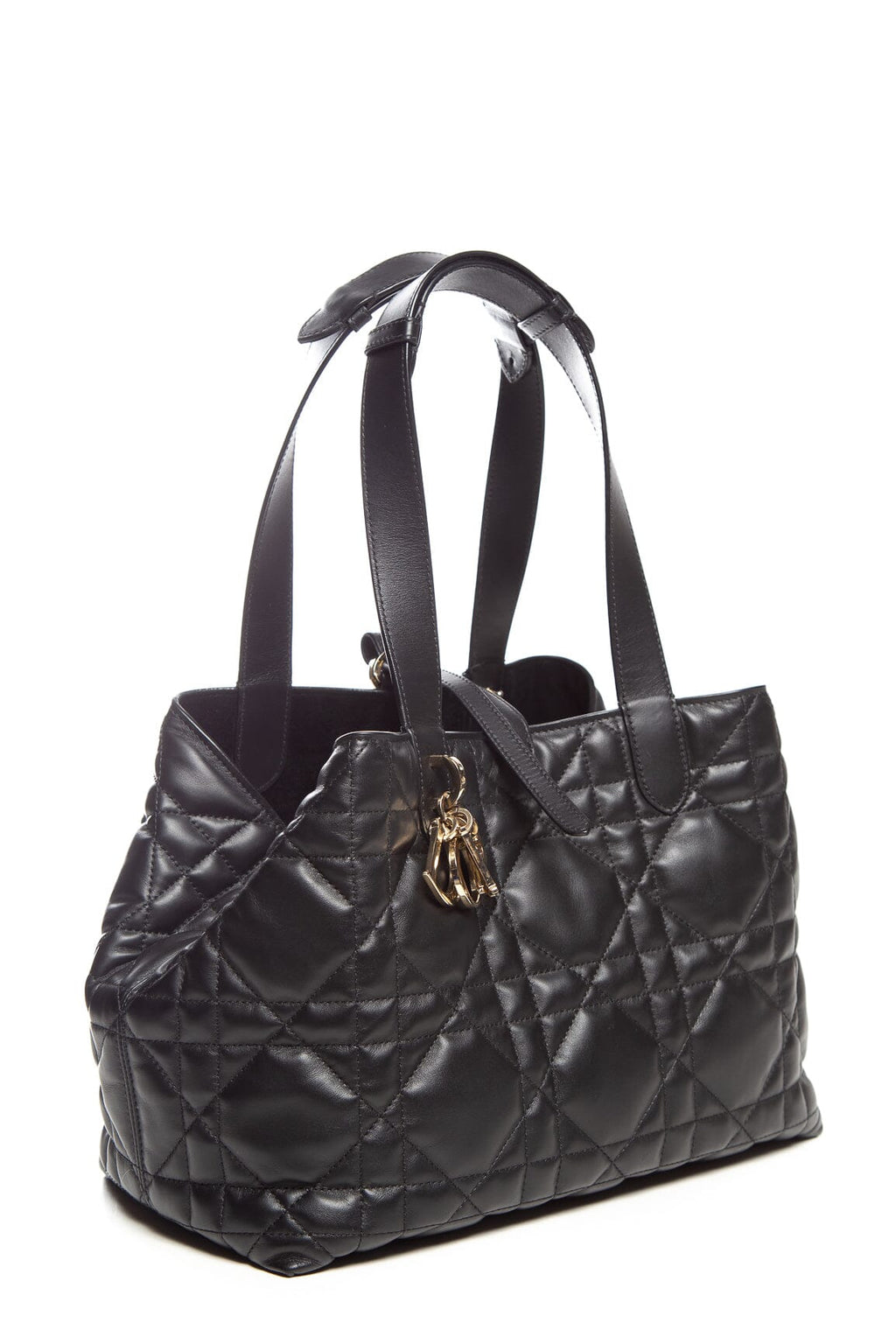 Dior Black Cannage Toujours Handbag