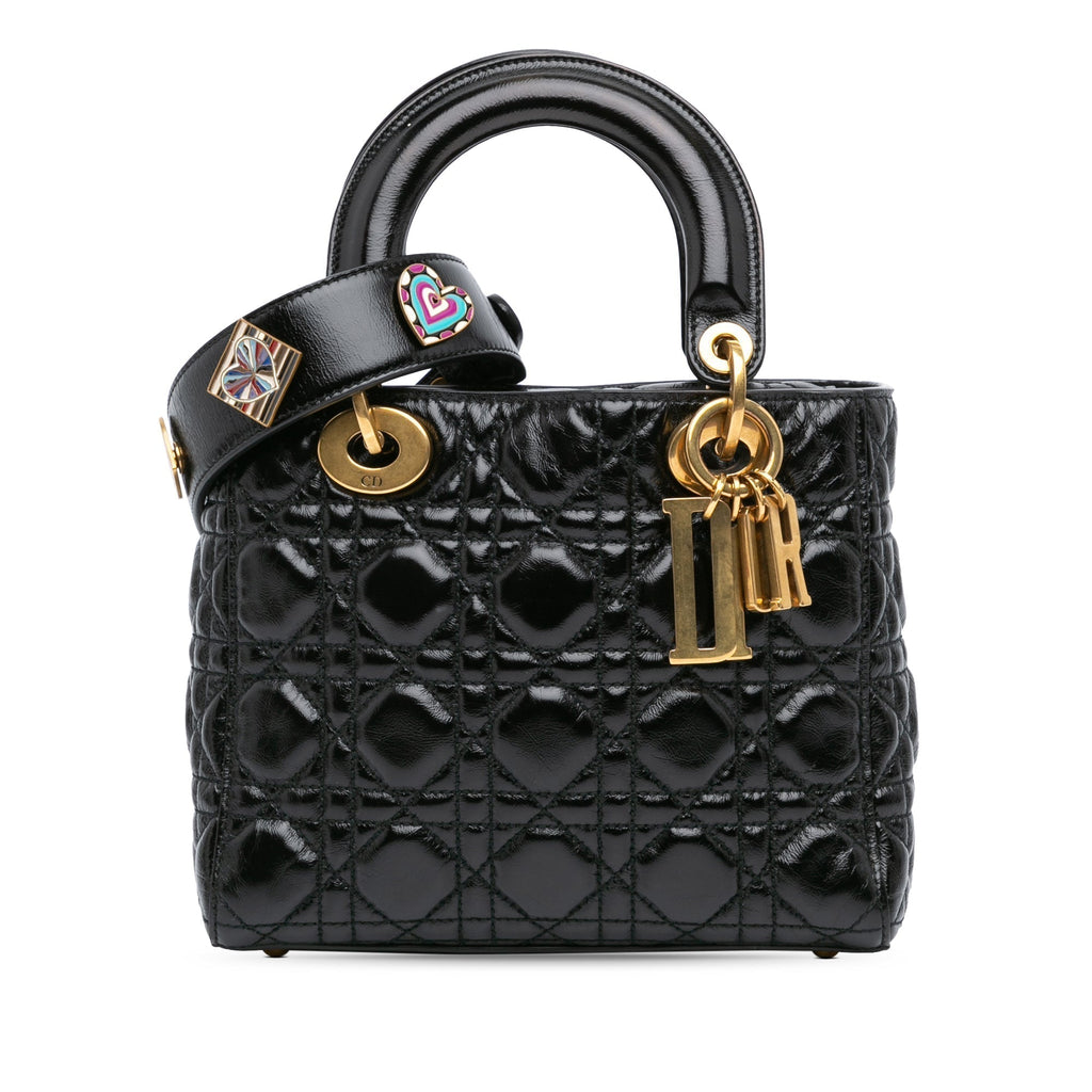 Dior Lady Dior Leather Handbag