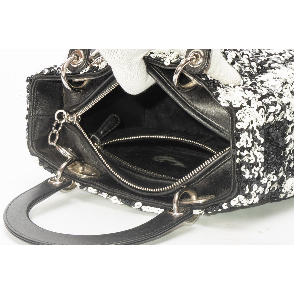 Dior Lady Dior Leather Handbag