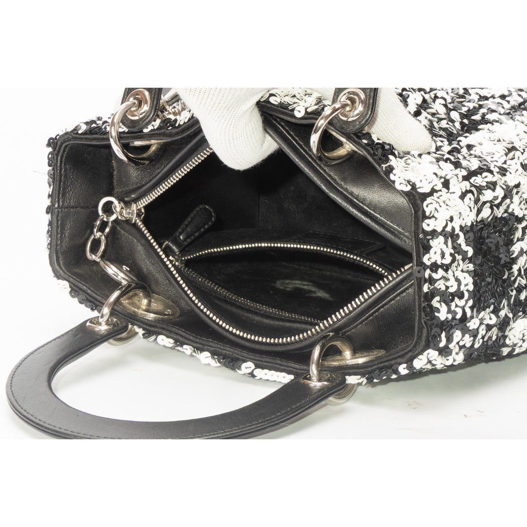 Dior Lady Dior Leather Handbag