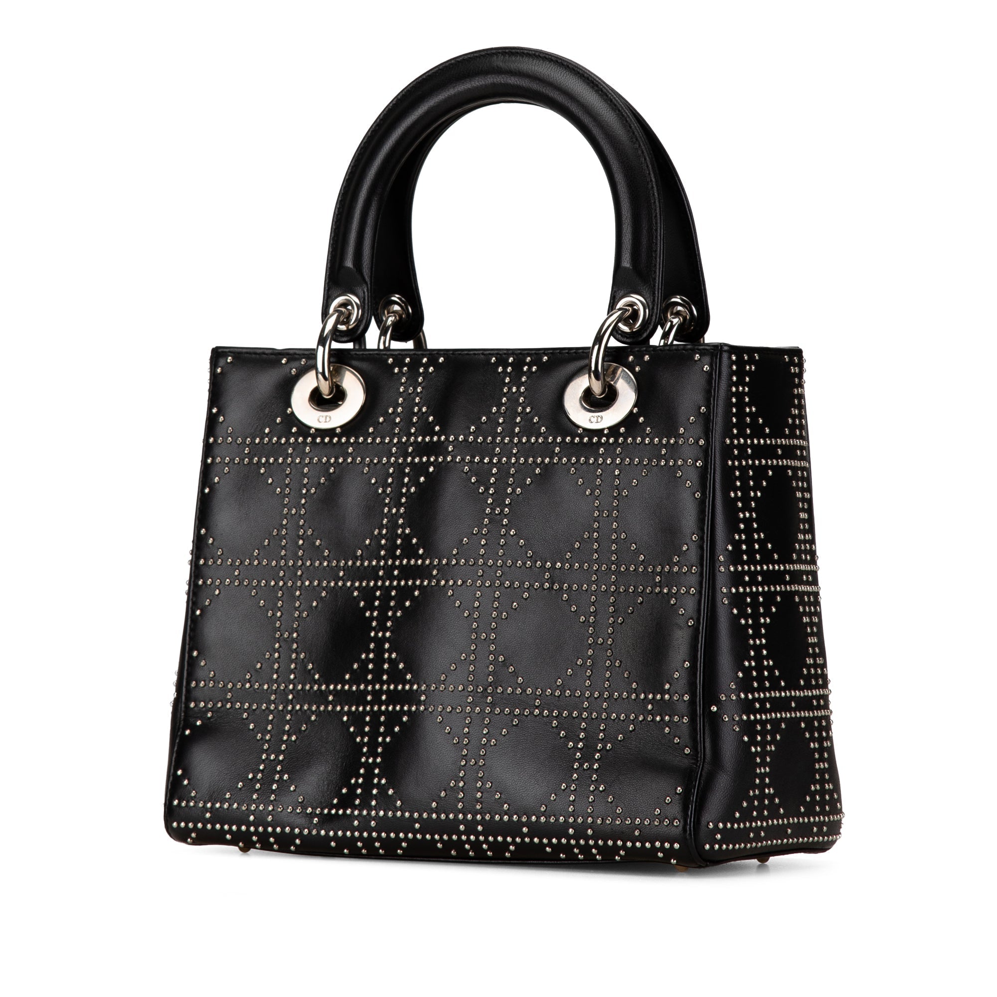 Dior Lady Dior Leather Handbag