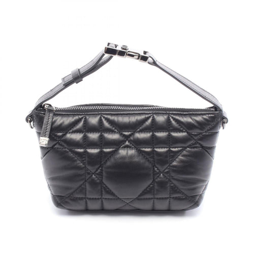Christian Dior Black Leather Handbag Style 12