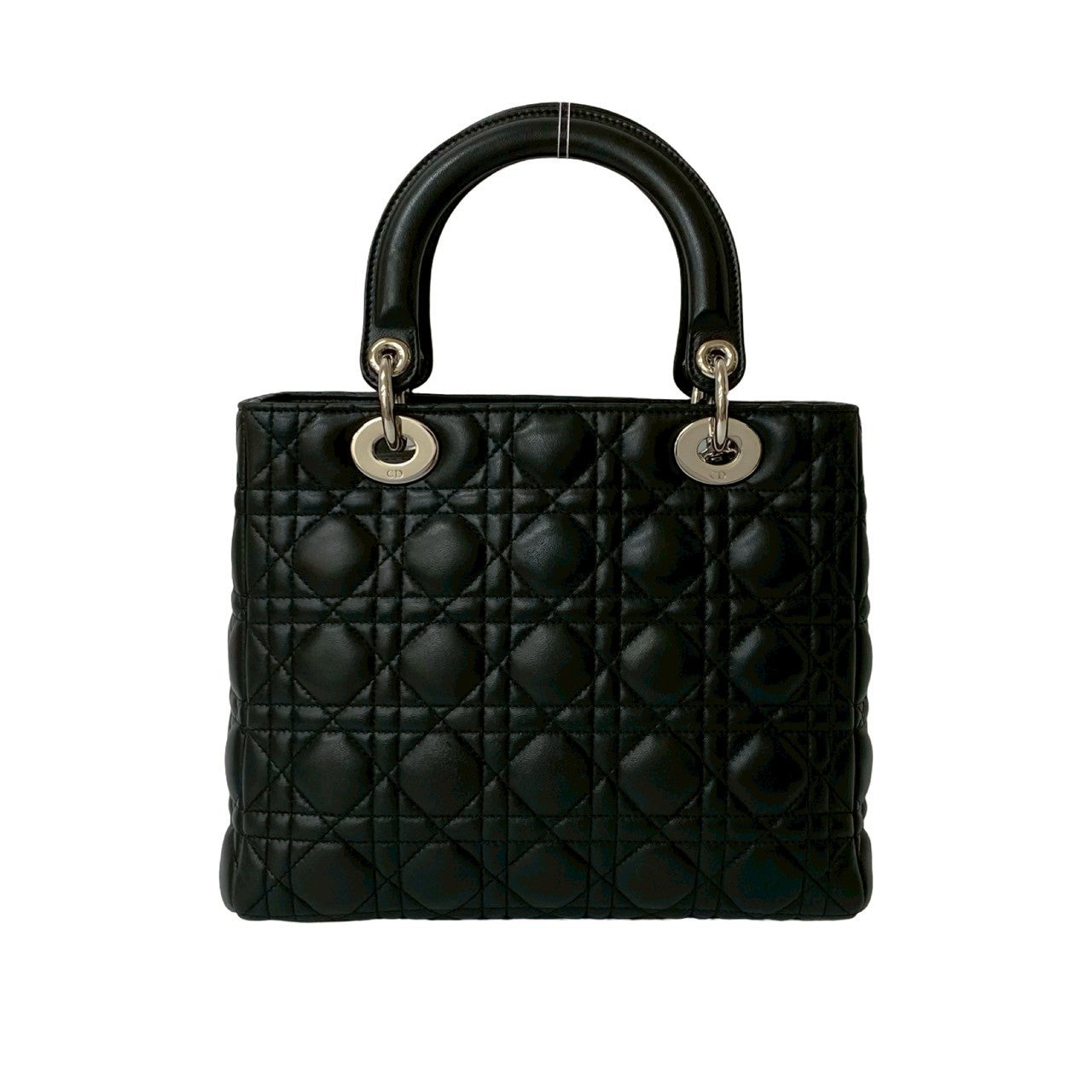 Dior Handbag lambskin black Lady Dior