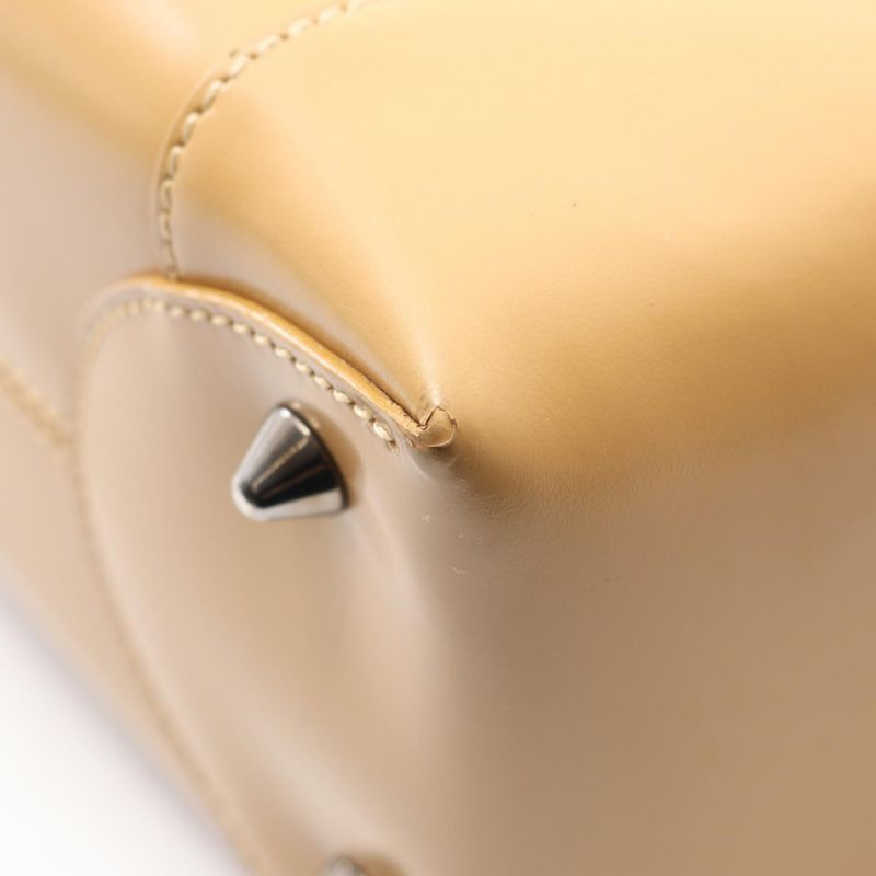 Christian Dior Handbag Maris Pearl Beige Leather Tote