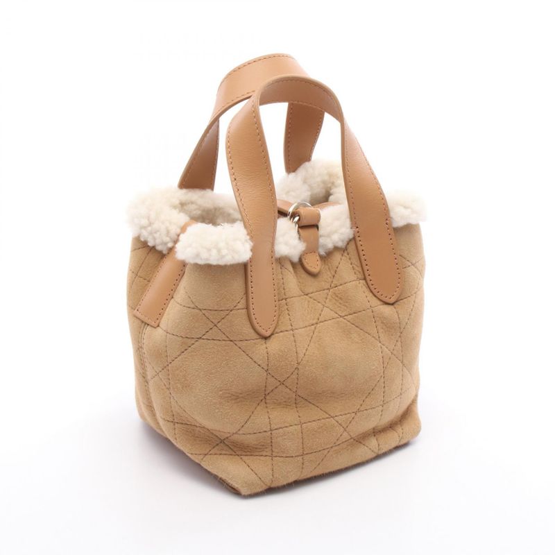 Dior Handbag Alps Toujours Vertical Nano Macrocanage S6100 Omtu M62 E Beige