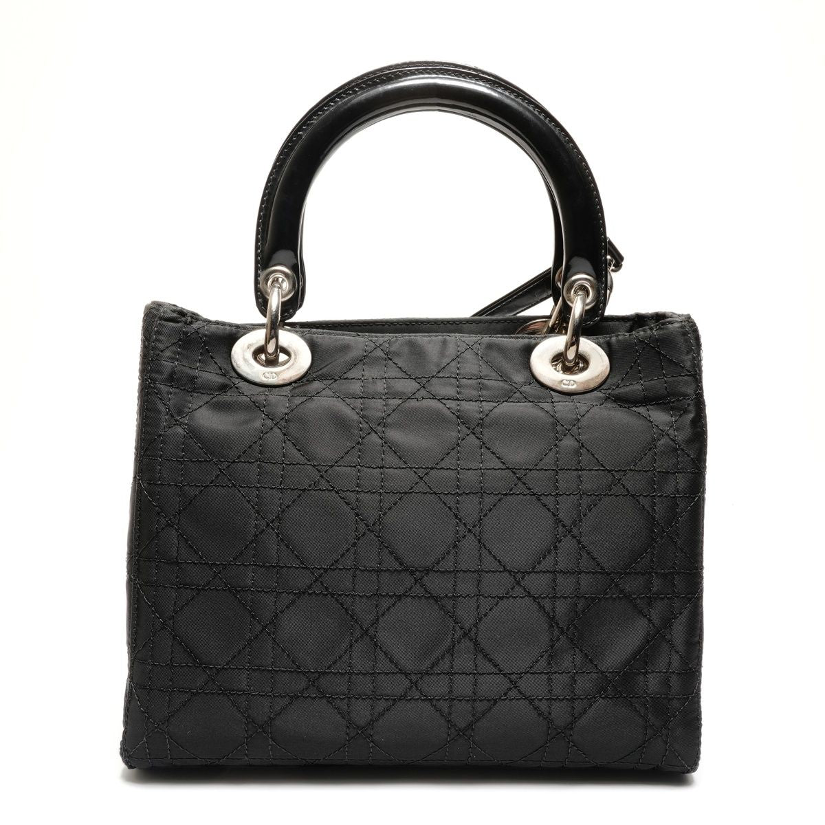 Dior Handbag Cannage Nylon 2-Way