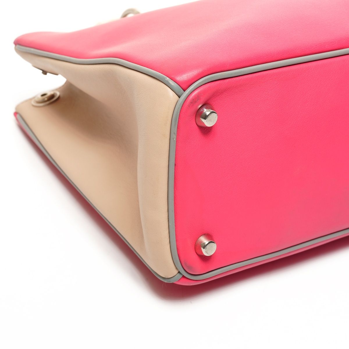 Dior Handbag Diorissimo Leather 2-Way