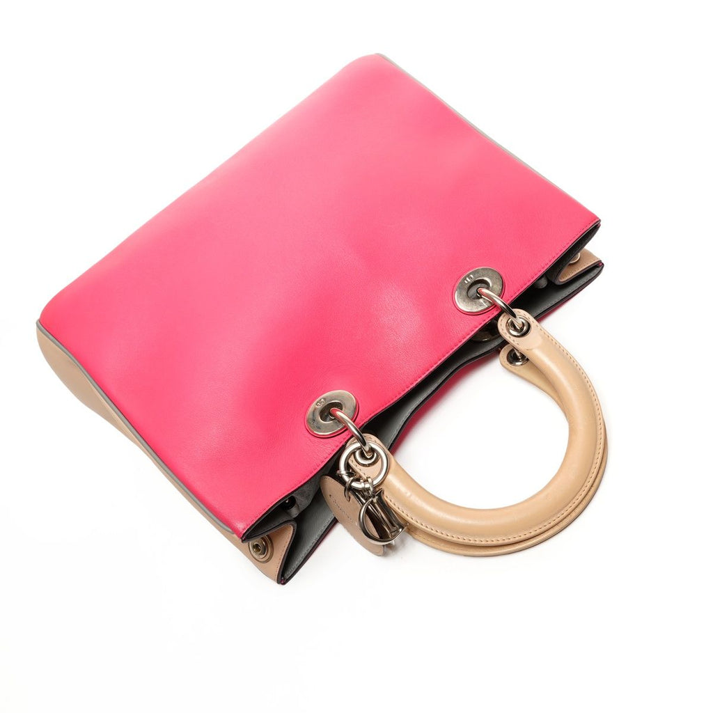 Dior Handbag Diorissimo Leather 2-Way