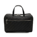 Dior Trotter Mini Handbag Cosmetic Pouch Black Canvas Leather