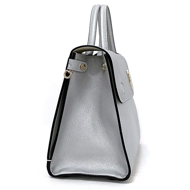 Dior 2-Way Bag Silver Gold