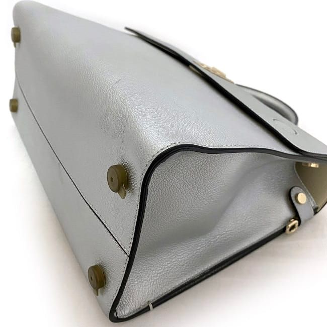 Dior 2-Way Bag Silver Gold