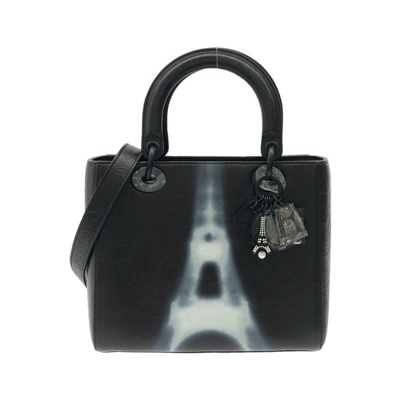 Dior Lady Bag Handbag Black