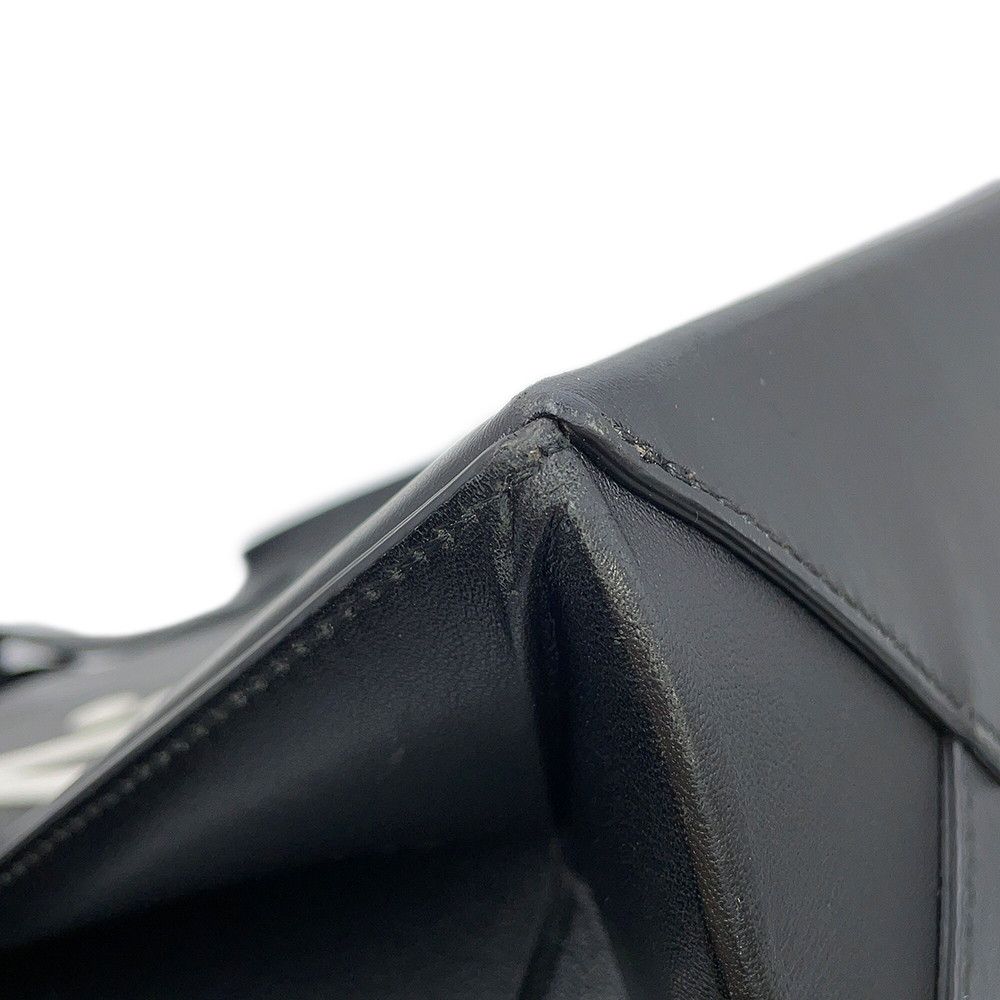 Dior Handbag And Shawn D-Dior Mini Tote Leather Black Stussy Collaboration