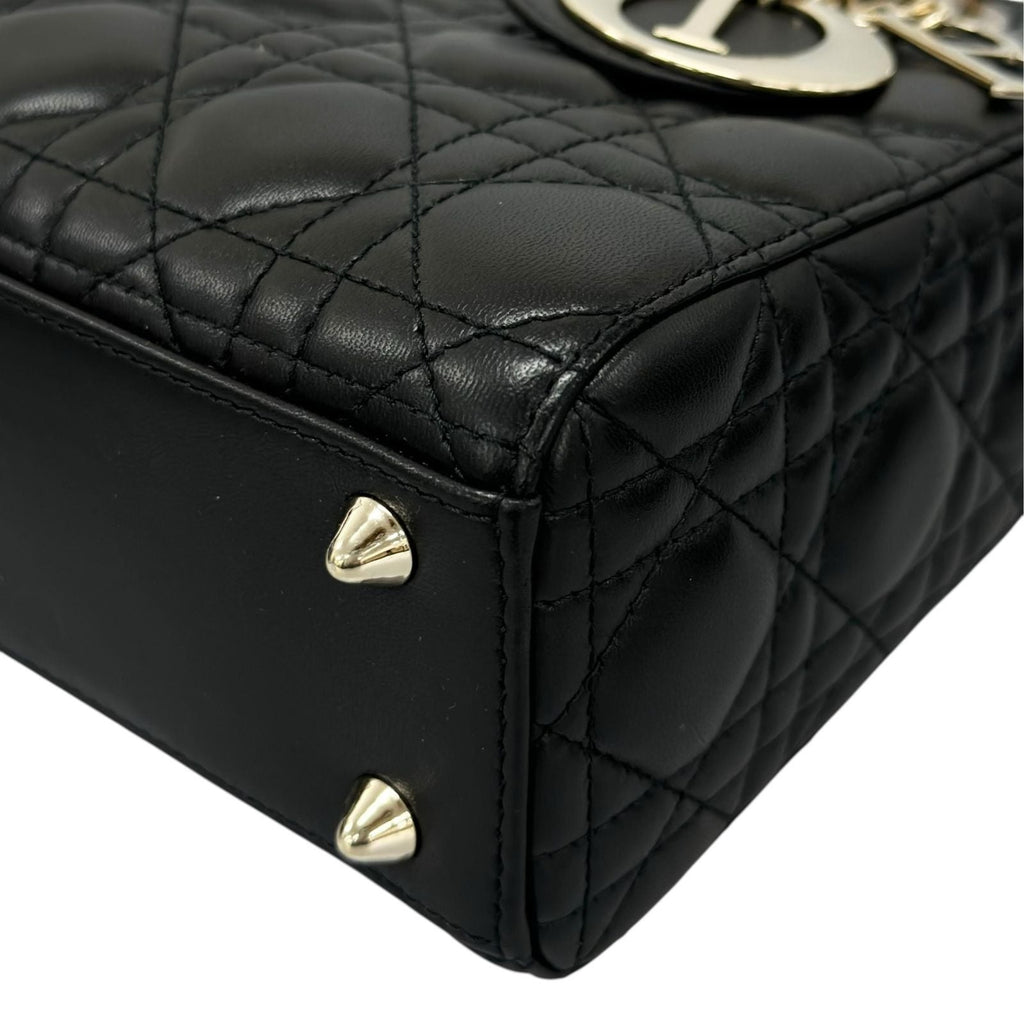 Dior Handbag Lady Black 2-Way
