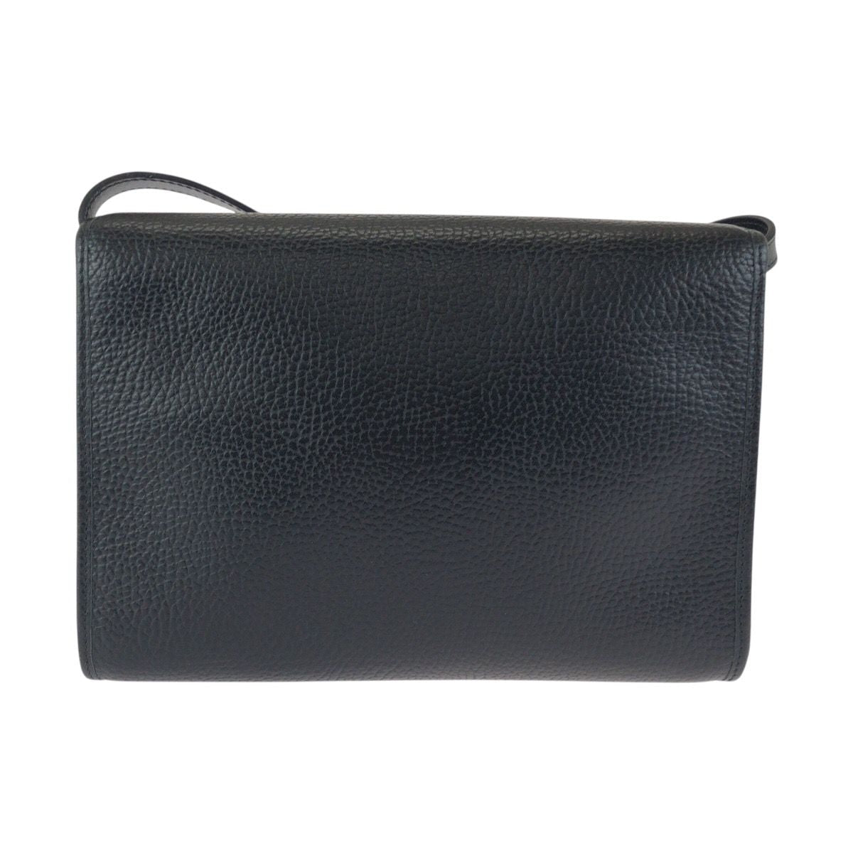 Dior Vintage Black Leather Shoulder Bag Pochette