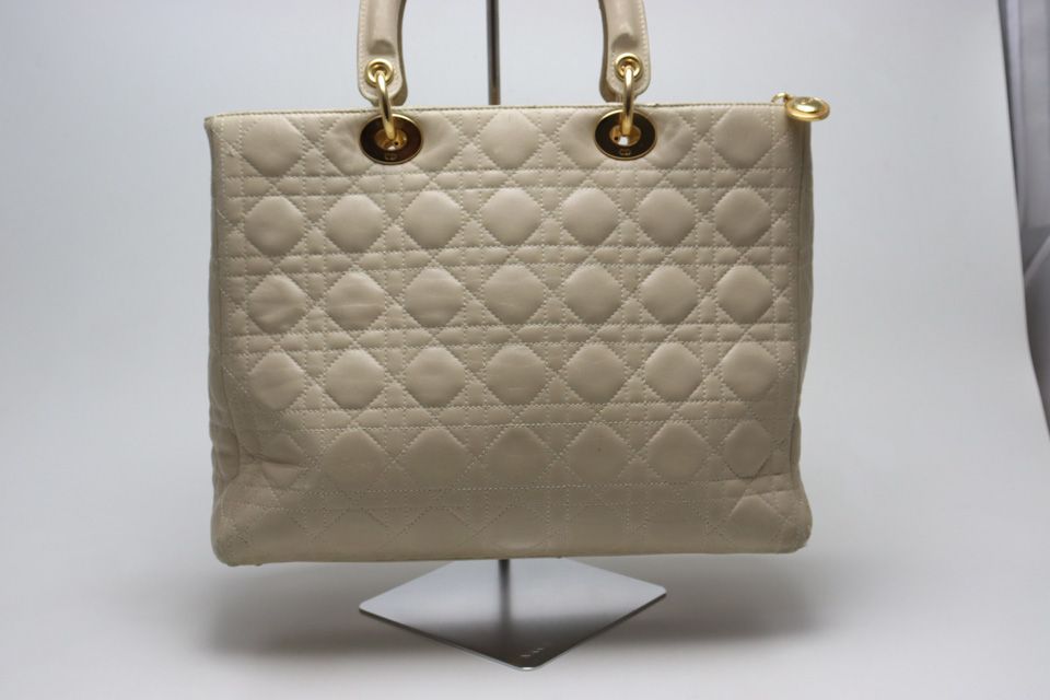 Dior Lady Cannage Leather Handbag
