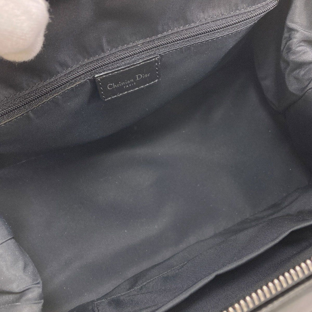 Dior Trotter Pattern Handbag Canvas