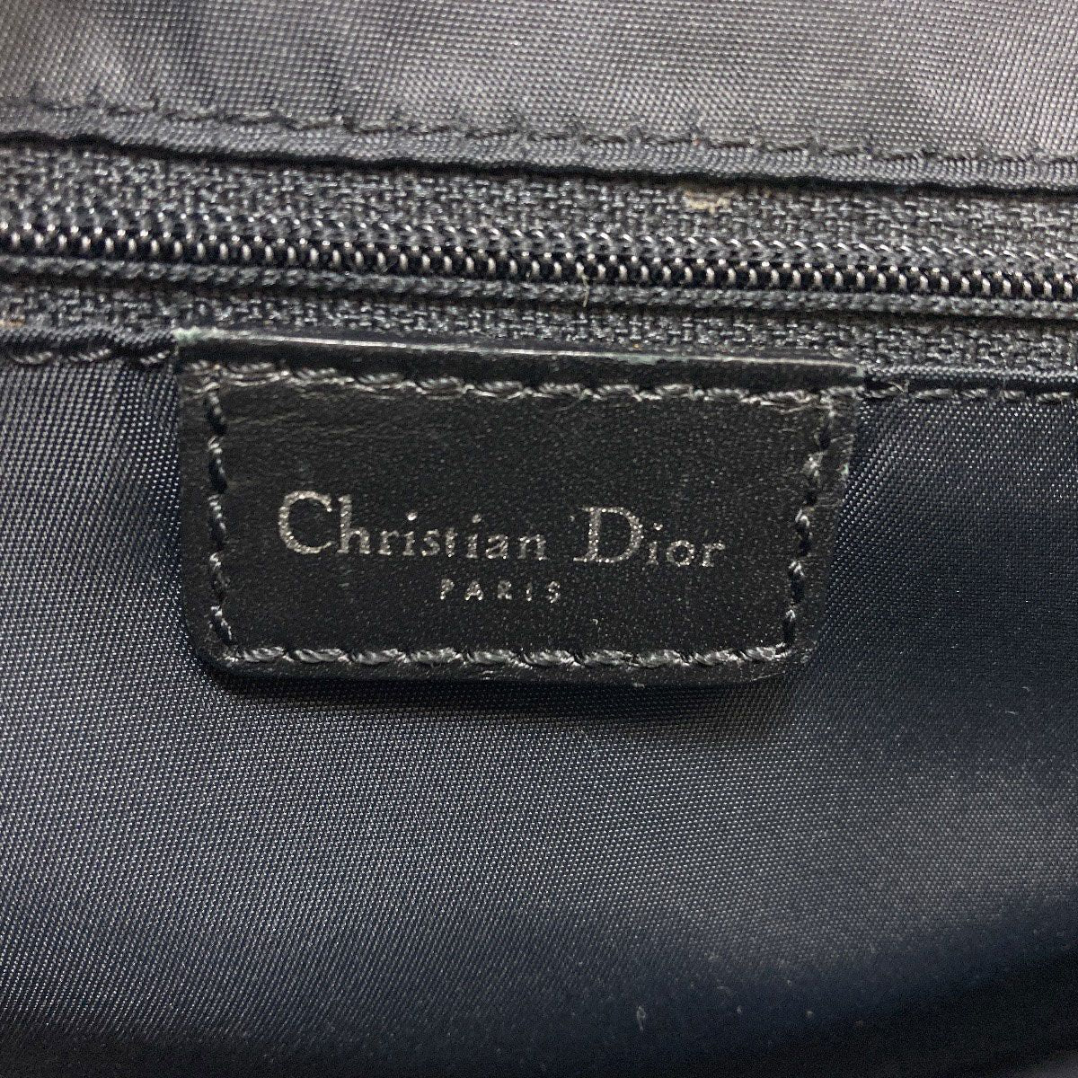 Dior Trotter Pattern Handbag Canvas