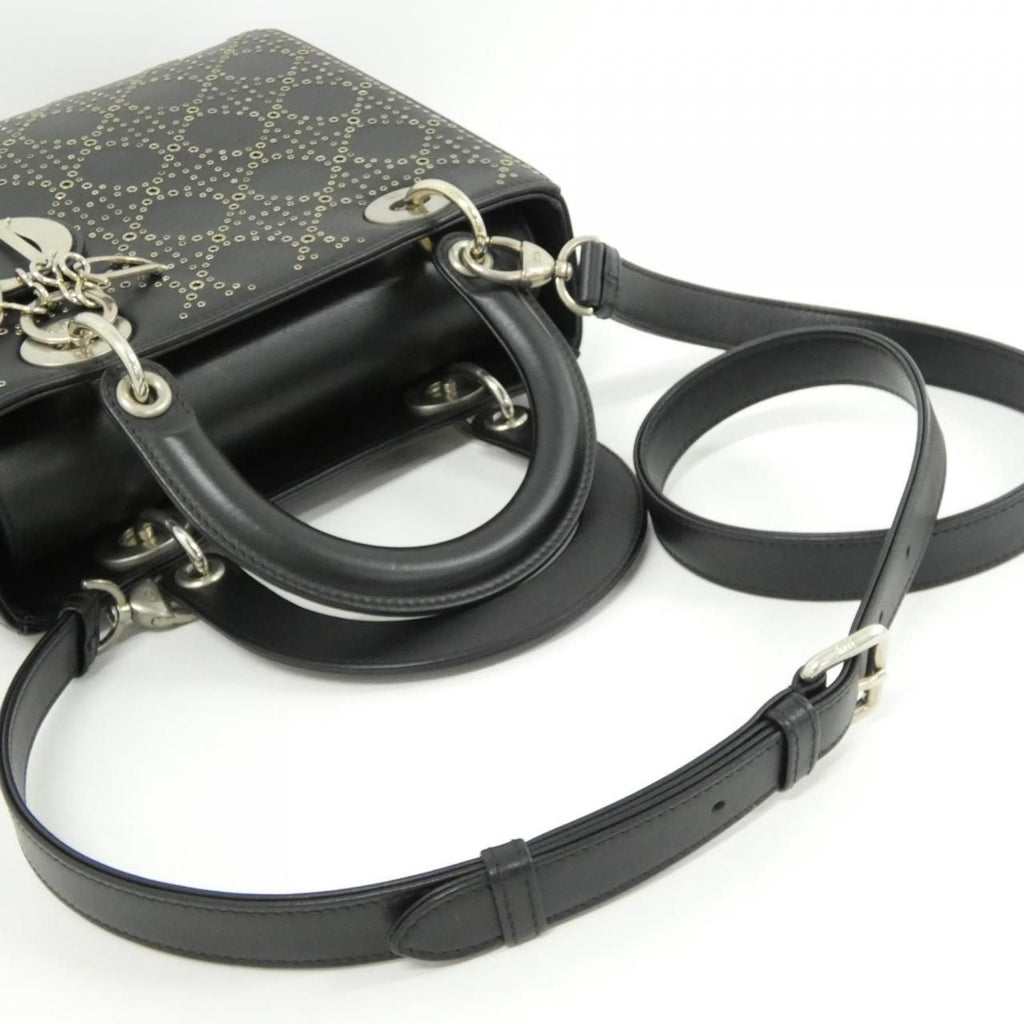 Dior Lady Bag Handbag Black