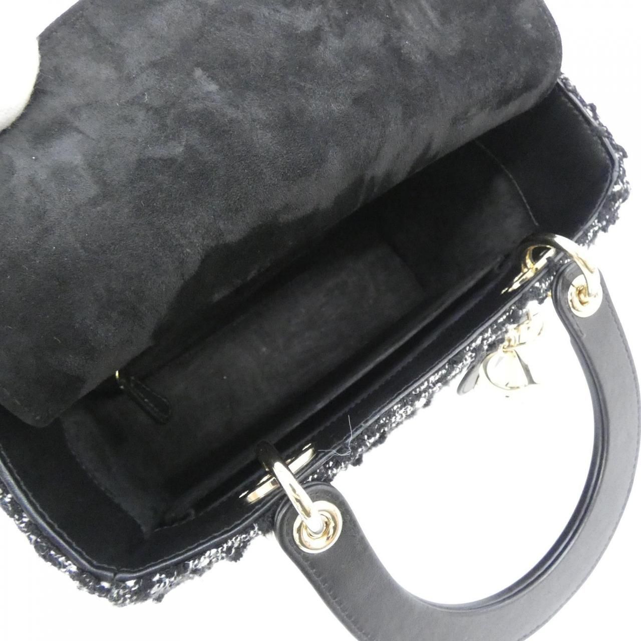 Dior Lady Bag Handbag Black
