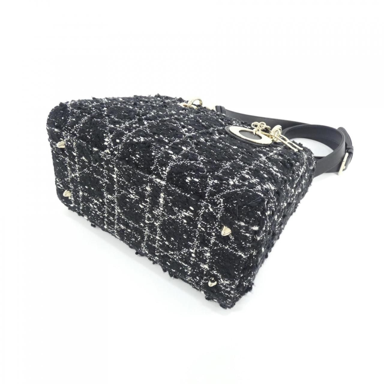 Dior Lady Bag Handbag Black