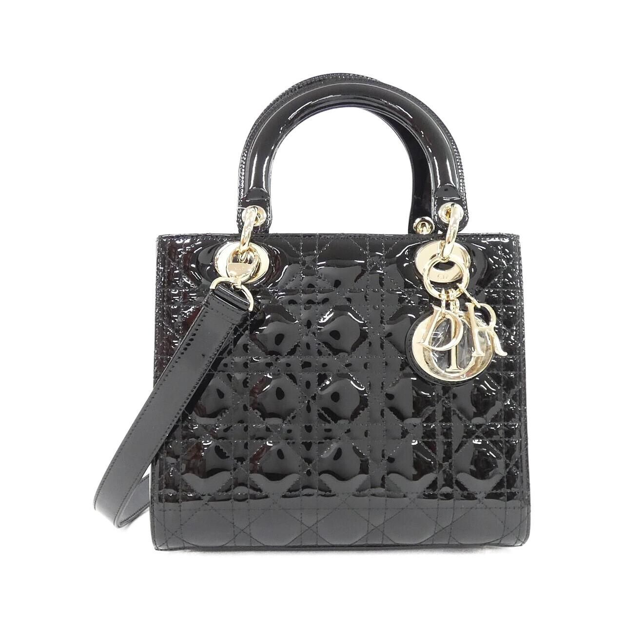 Dior Lady Bag Handbag Black