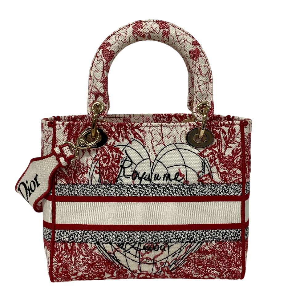 Dior Light 2-Way Handbag Canvas