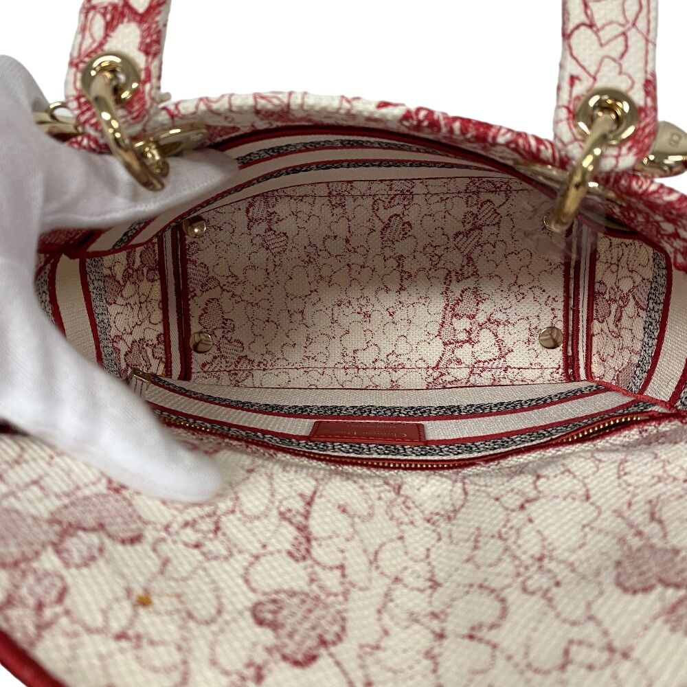 Dior Light 2-Way Handbag Canvas
