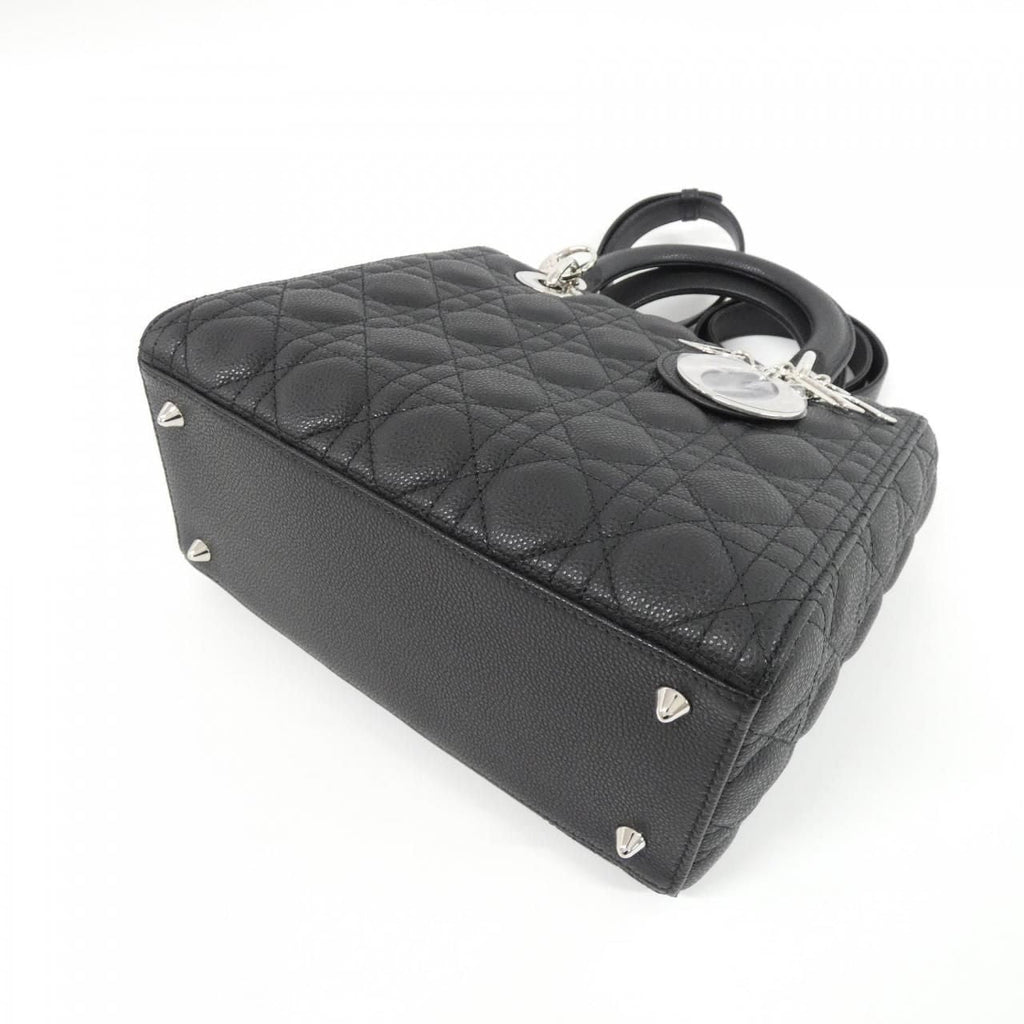 Dior Lady Bag Handbag Black