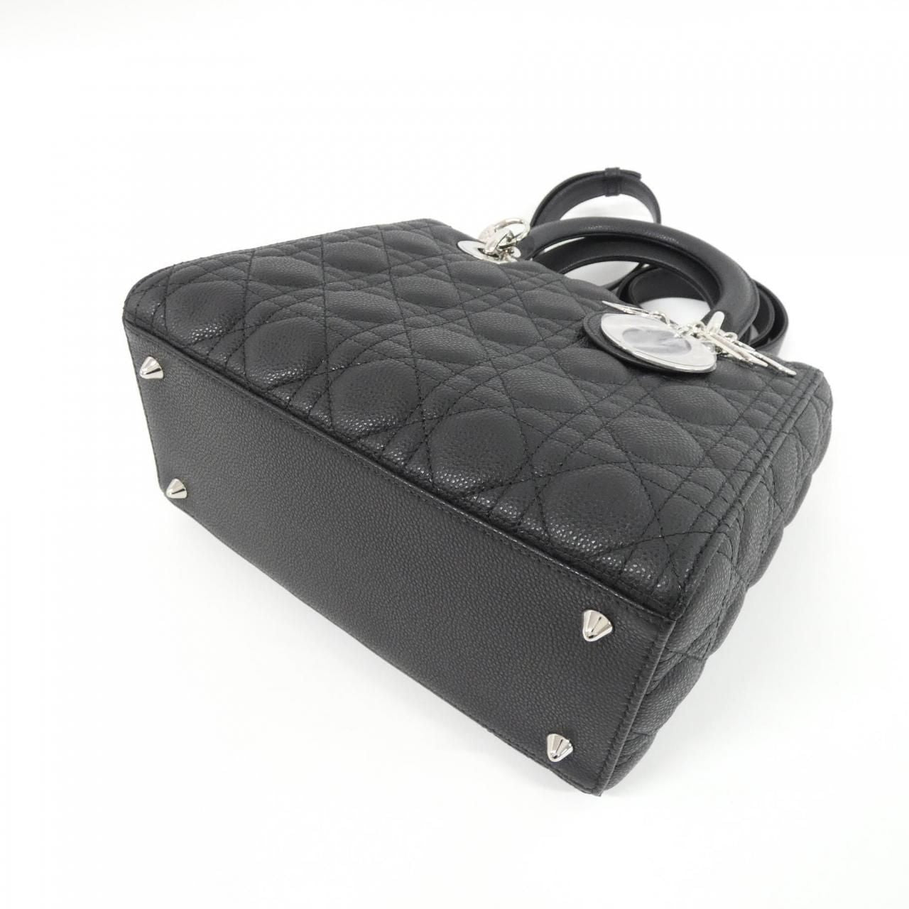 Dior Lady Bag Handbag Black