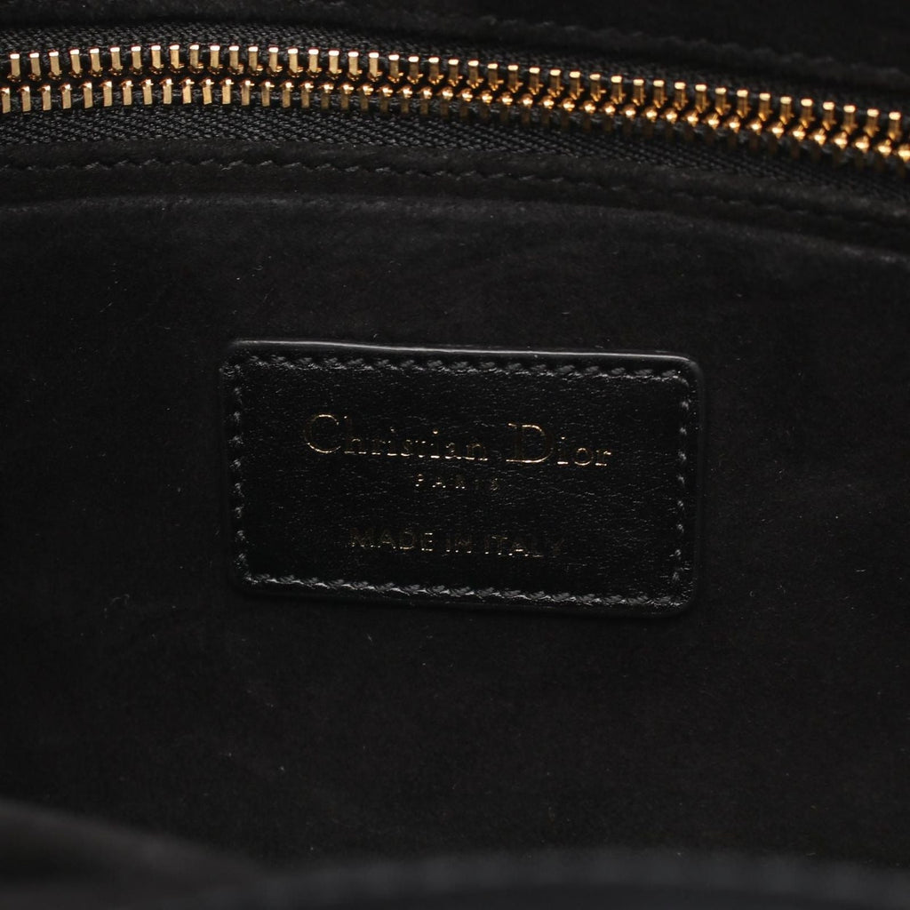 Dior Handbag 95.22 Small 2-Way Black Leather