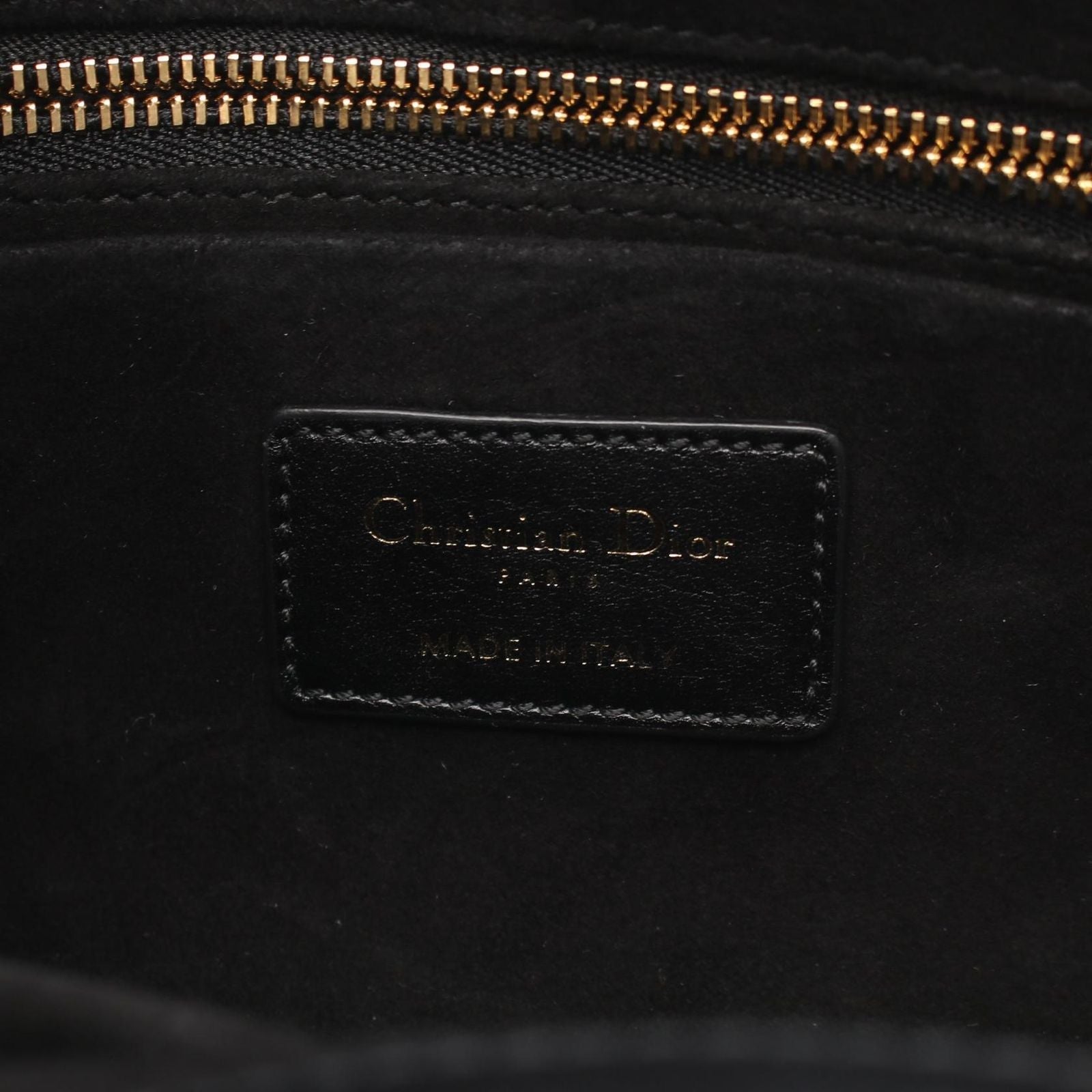 Dior Handbag 95.22 Small 2-Way Black Leather