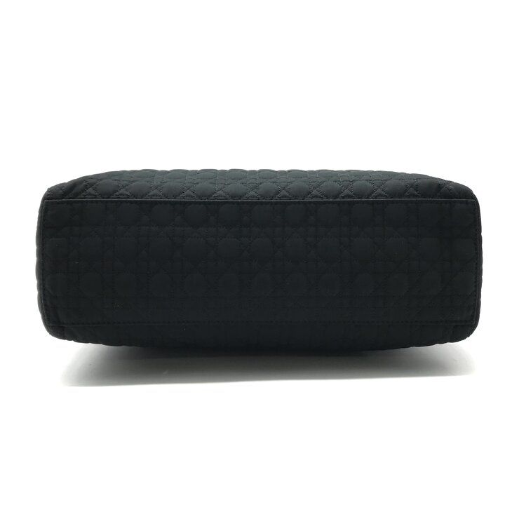 Dior le Cannage Hand Bag Nylon Black