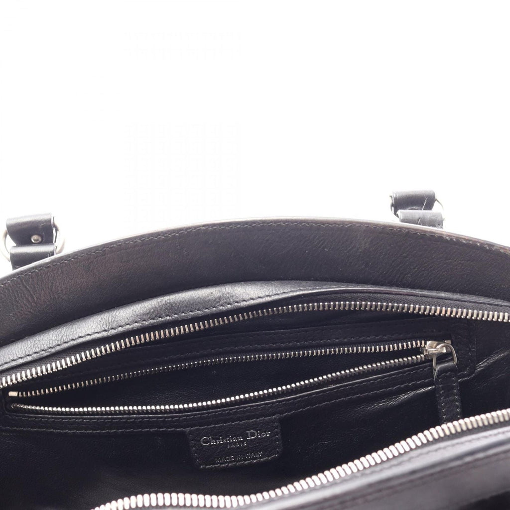 Dior Handbag My Frame Black Leather
