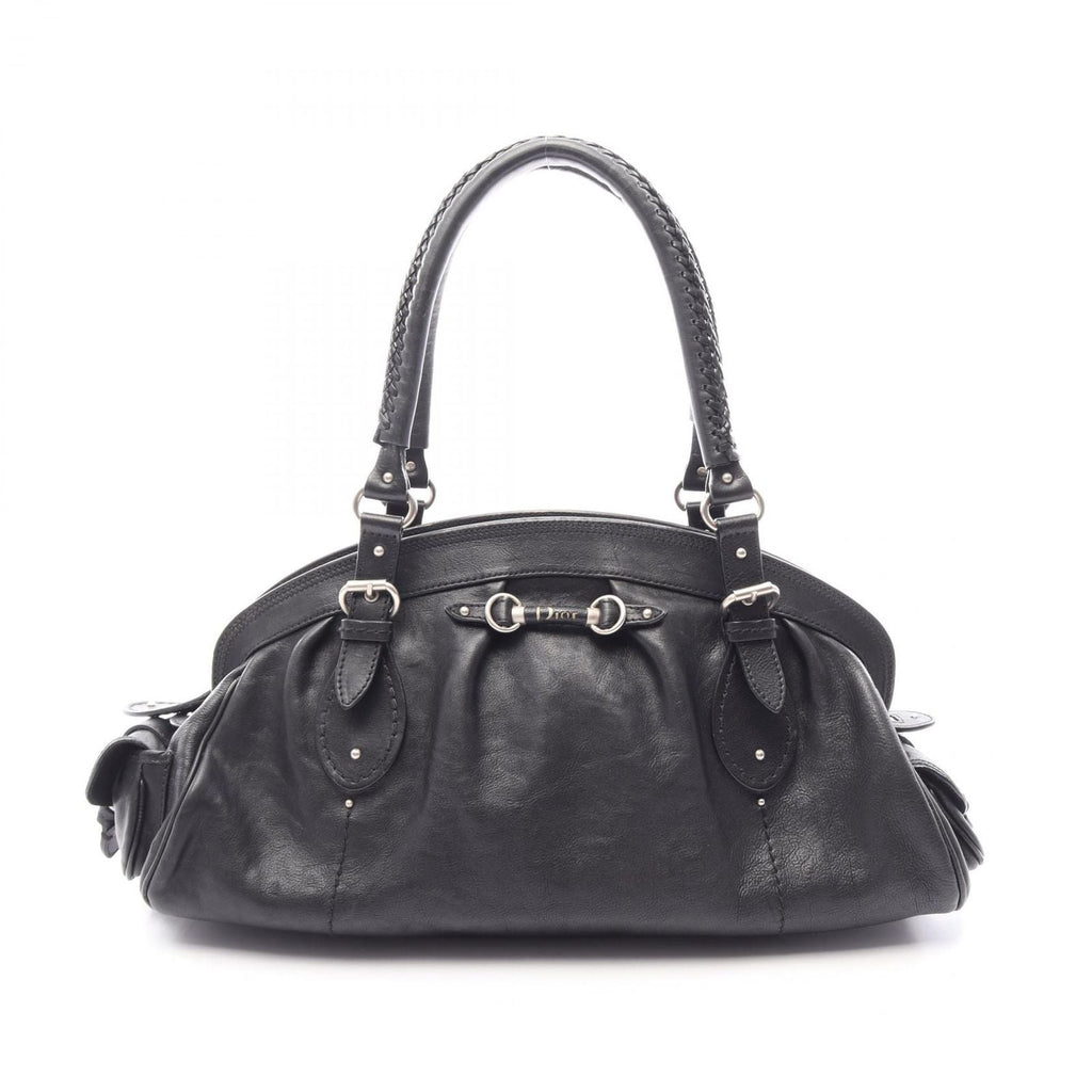Dior Handbag My Frame Black Leather