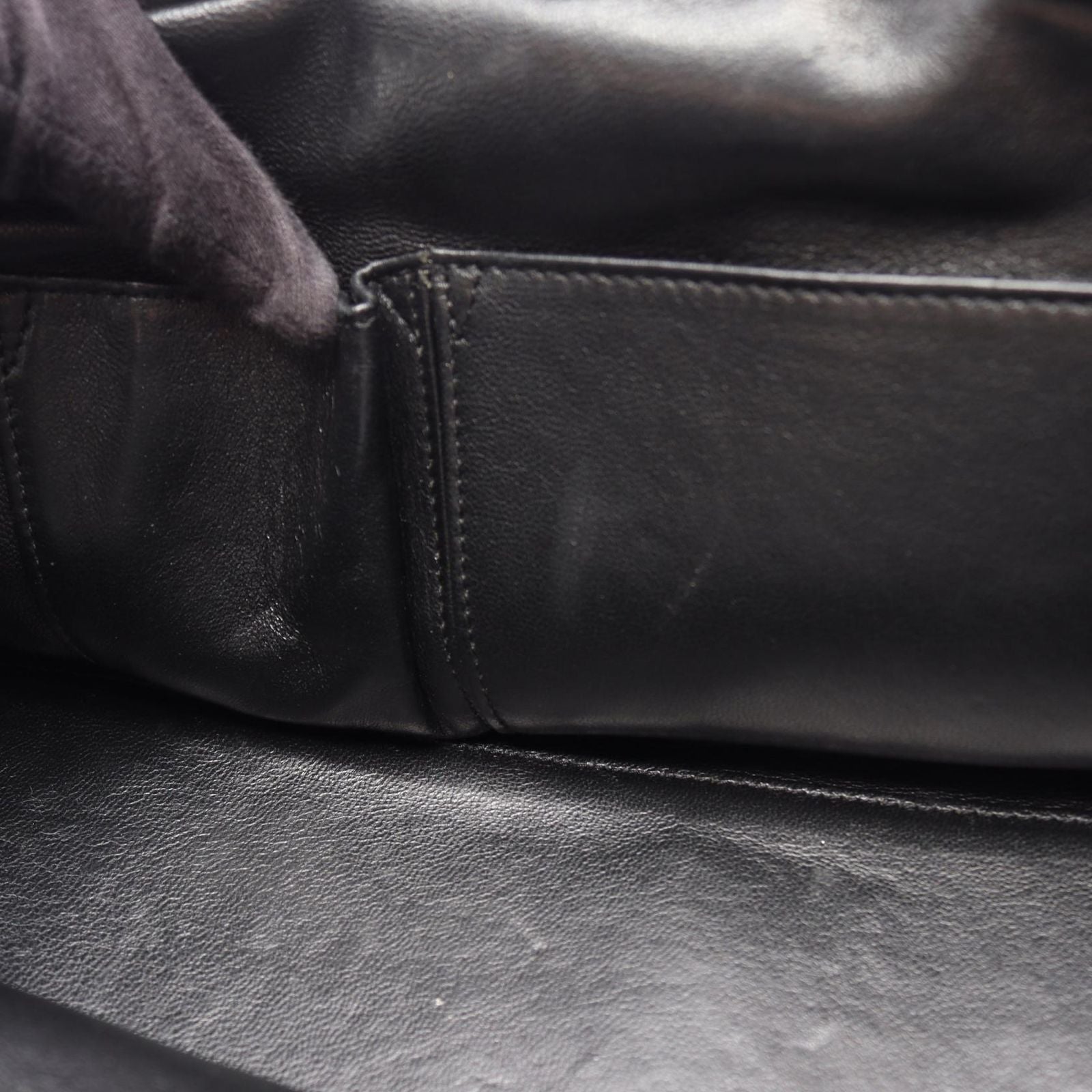 Dior Handbag My Frame Black Leather