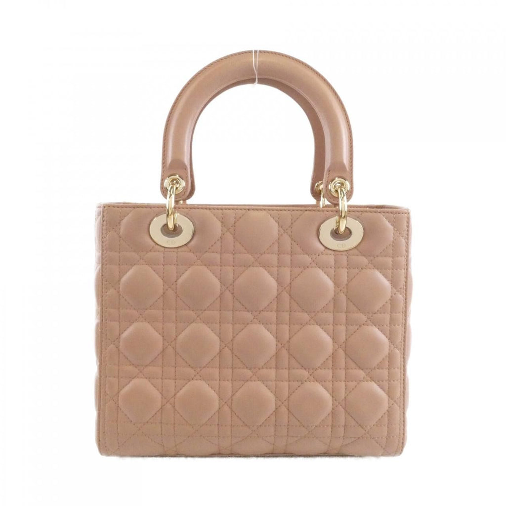 Dior Lady Bag Handbag Beige