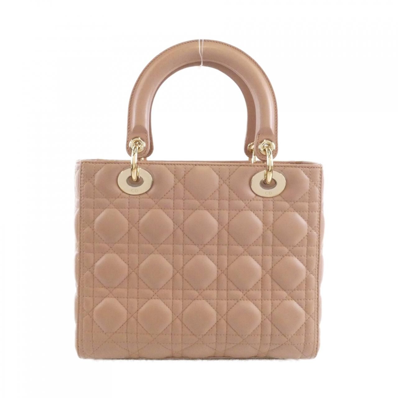 Dior Lady Bag Handbag Beige