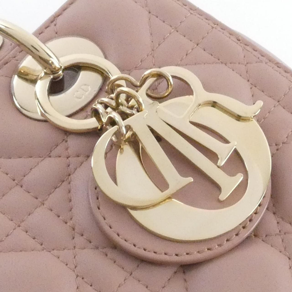 Dior Lady Bag Handbag Beige