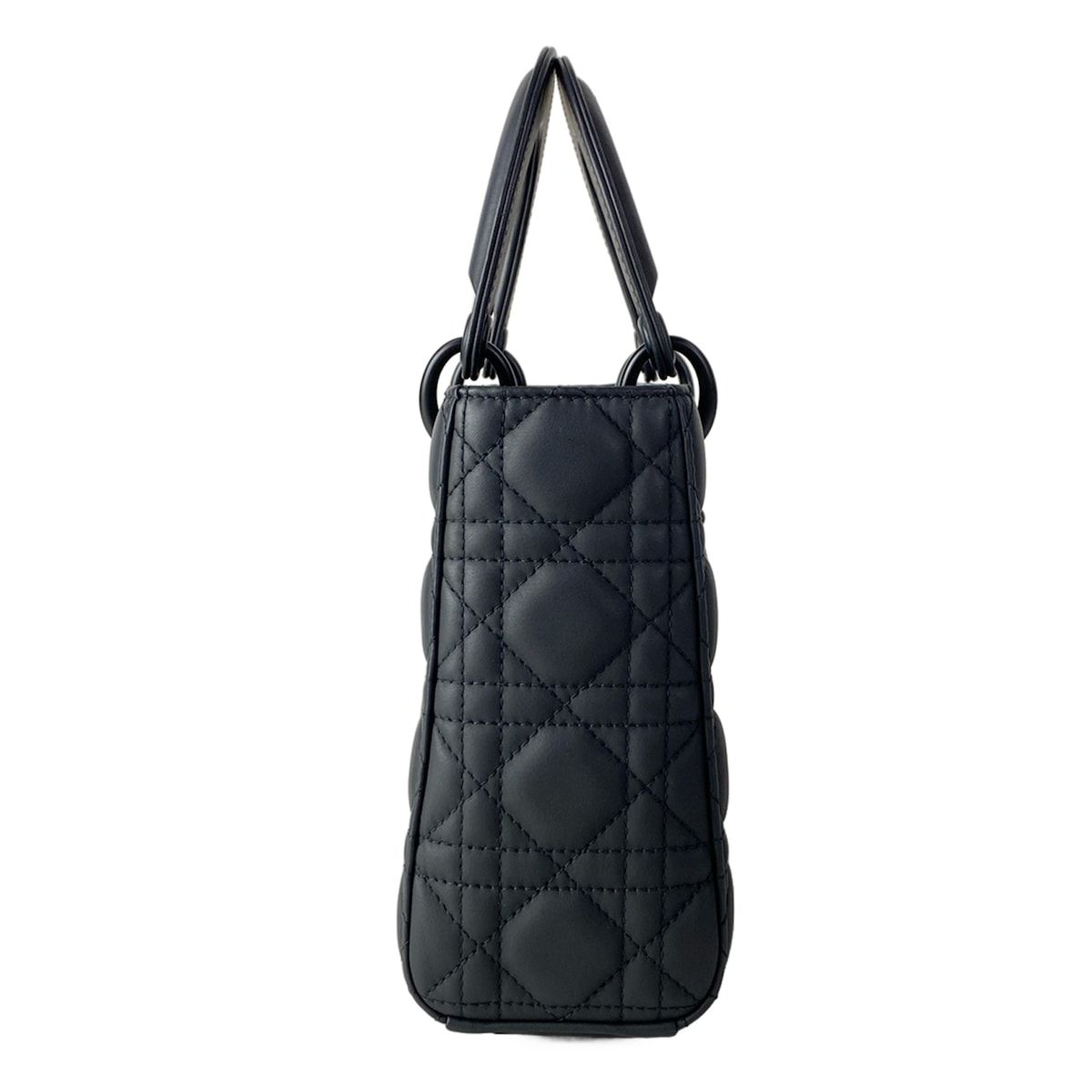 Dior Handbag Lady MY Abcdior Bag Small Black