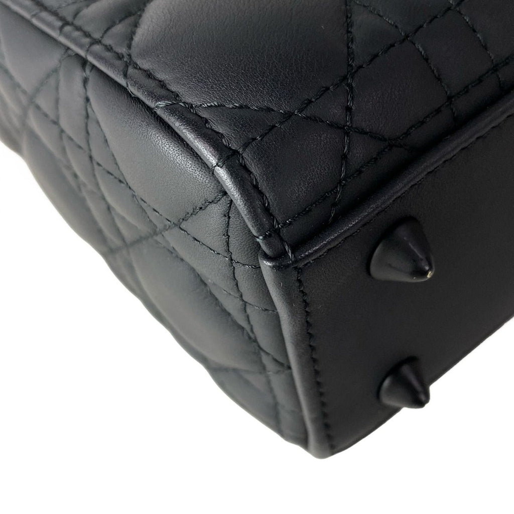 Dior Handbag Lady MY Abcdior Bag Small Black