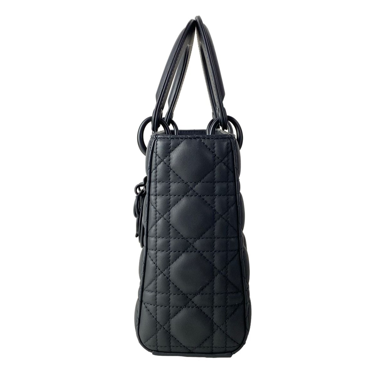 Dior Handbag Lady MY Abcdior Bag Small Black