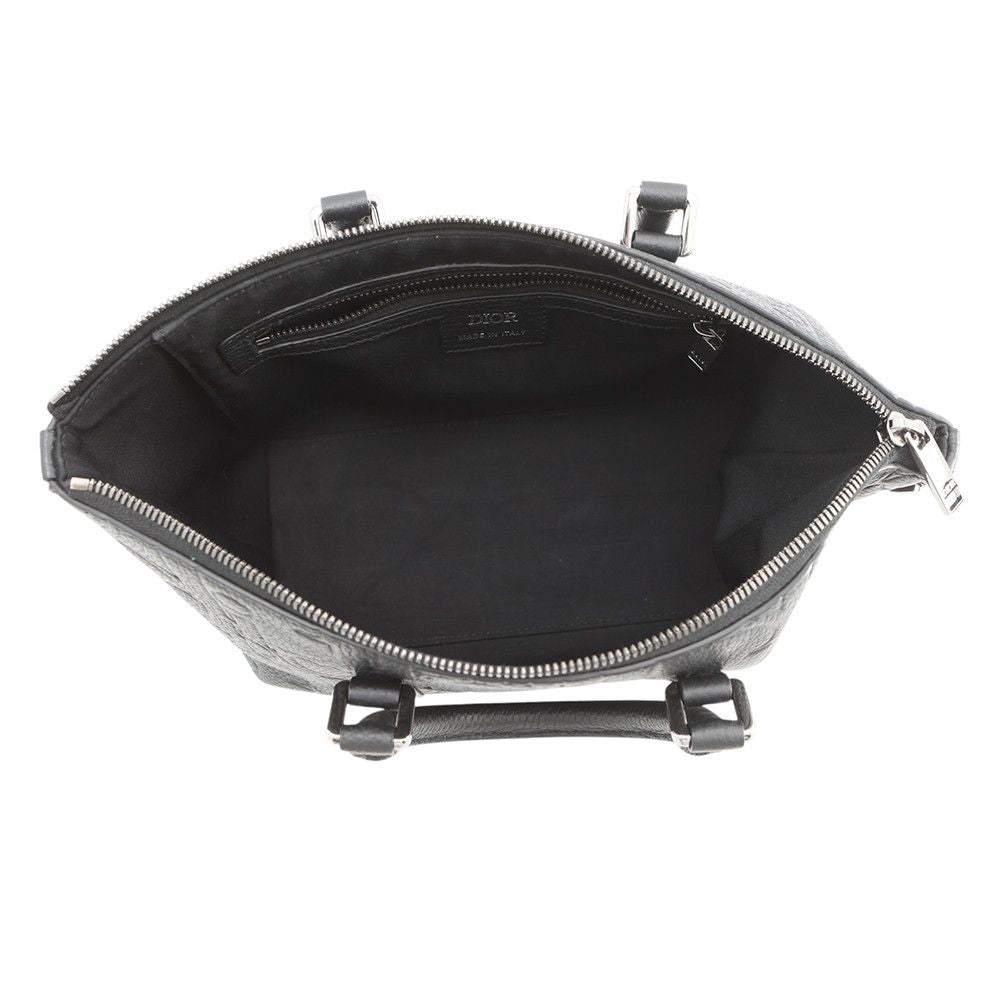 Dior Handbag Gravity Calf Leather Black