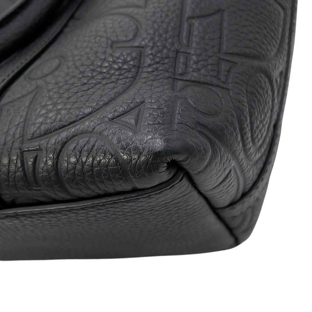 Dior Handbag Gravity Calf Leather Black
