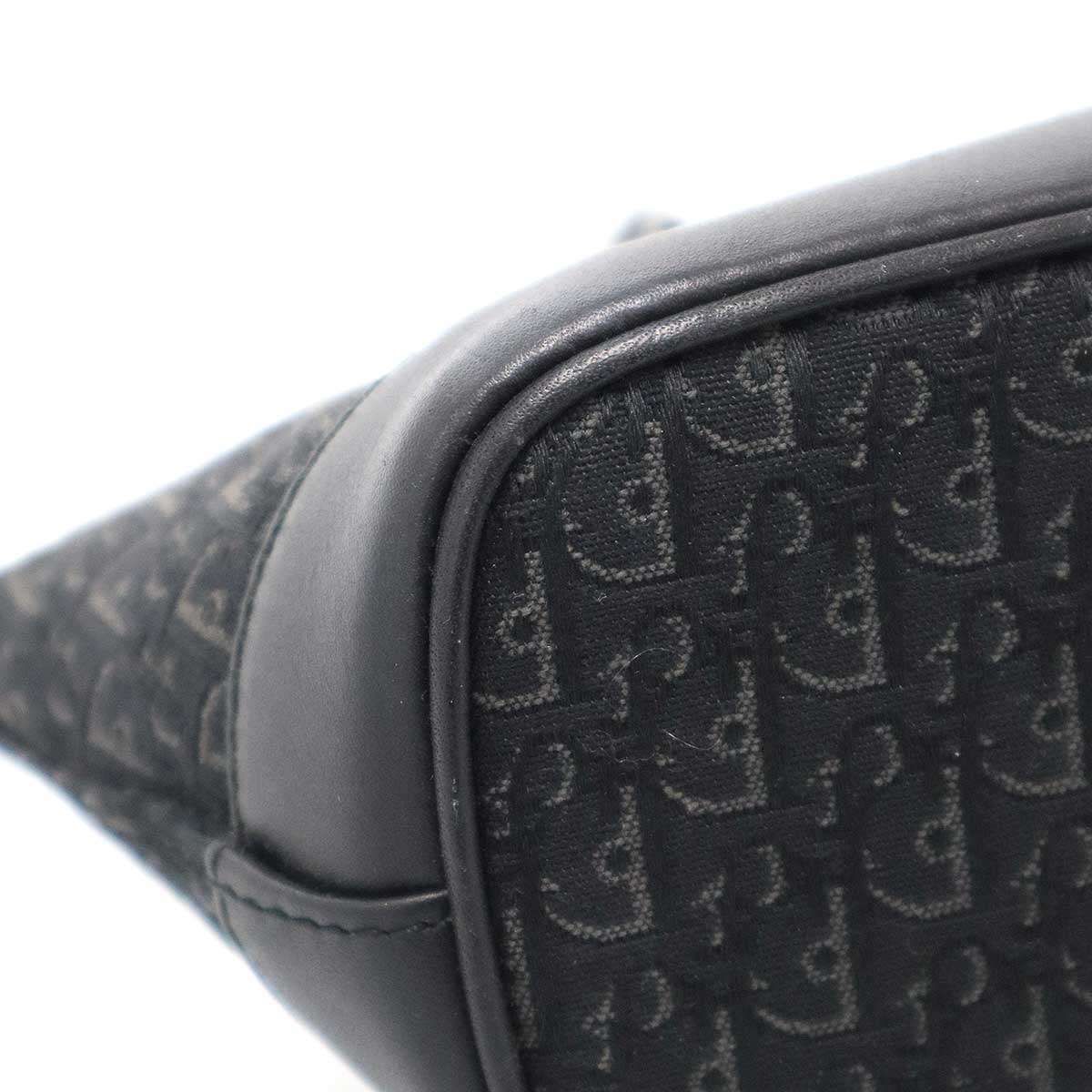Dior Trotter Canvas Mini Handbag Pouch Black