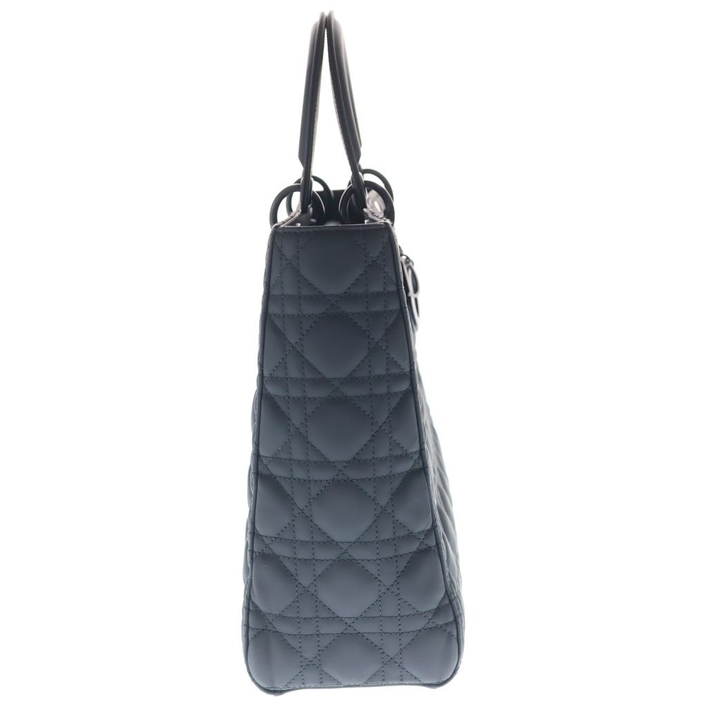 Dior Lady Large Cannage Leather Black Handbag