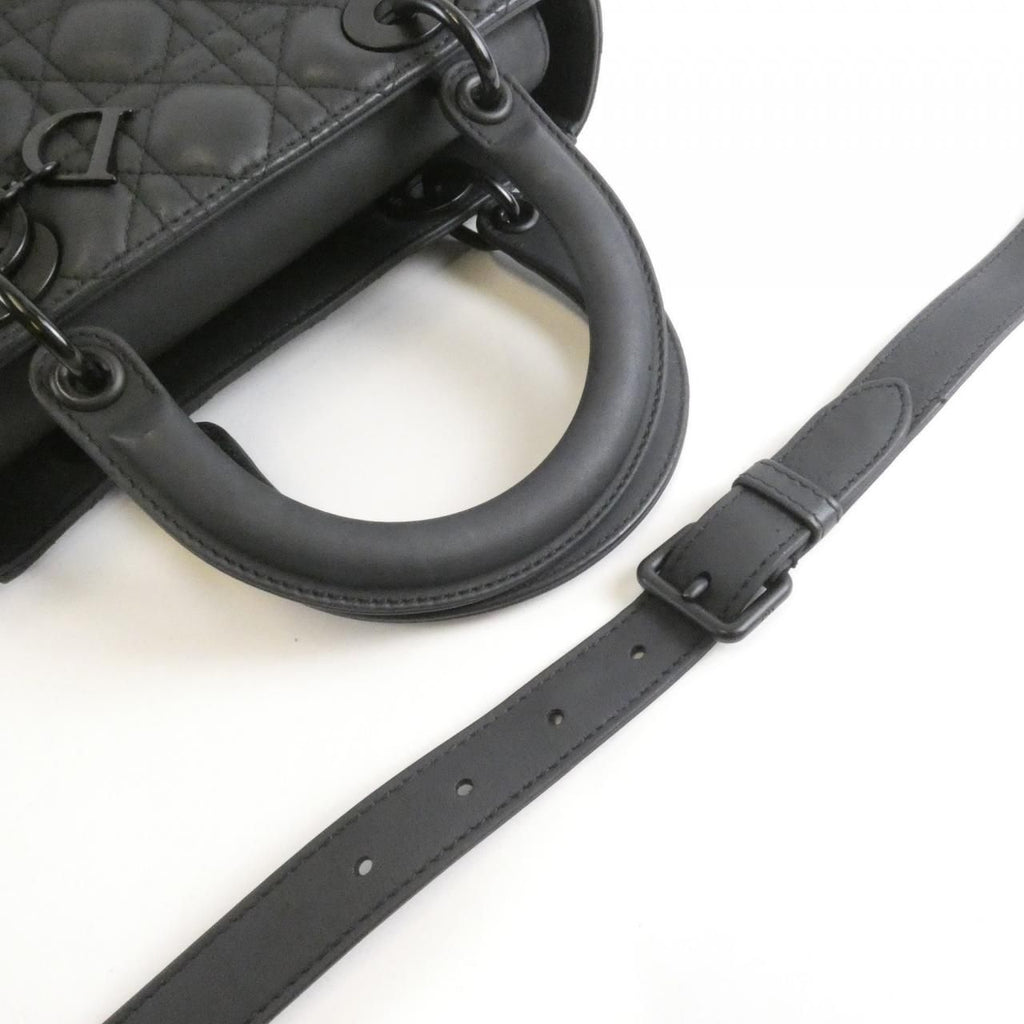 Dior Lady Bag Handbag Black