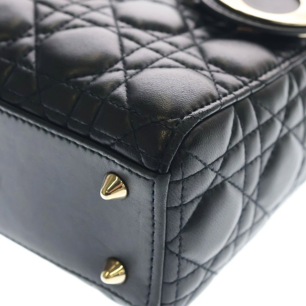 Dior Abc My Lady Small Black Handbag