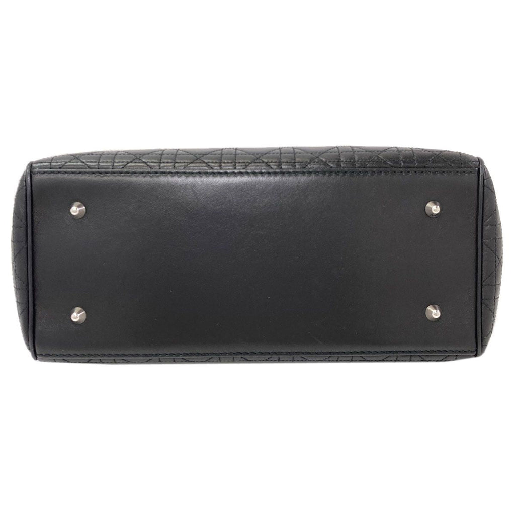 Dior Cannage Handbag Lambskin