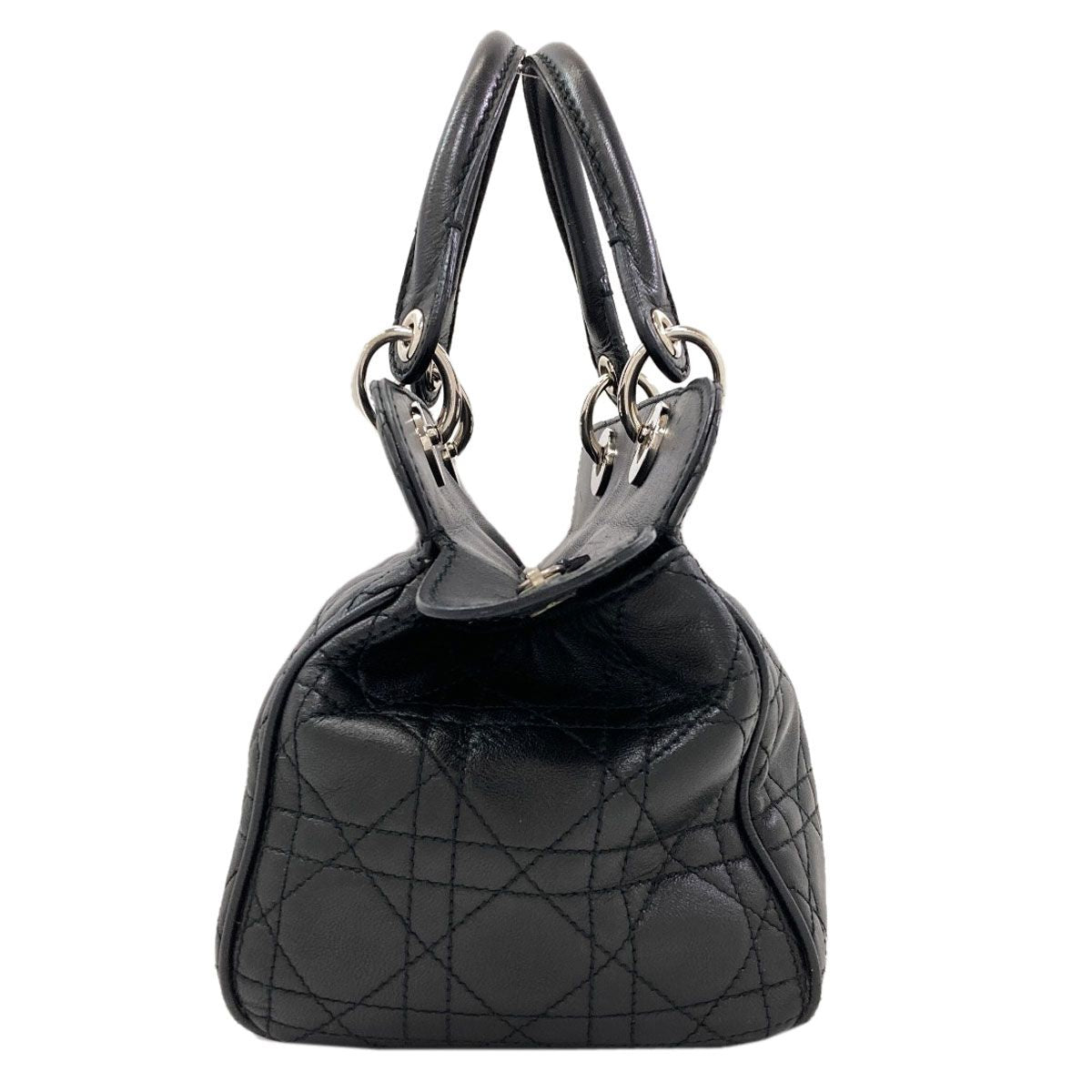 Dior Cannage Handbag Lambskin